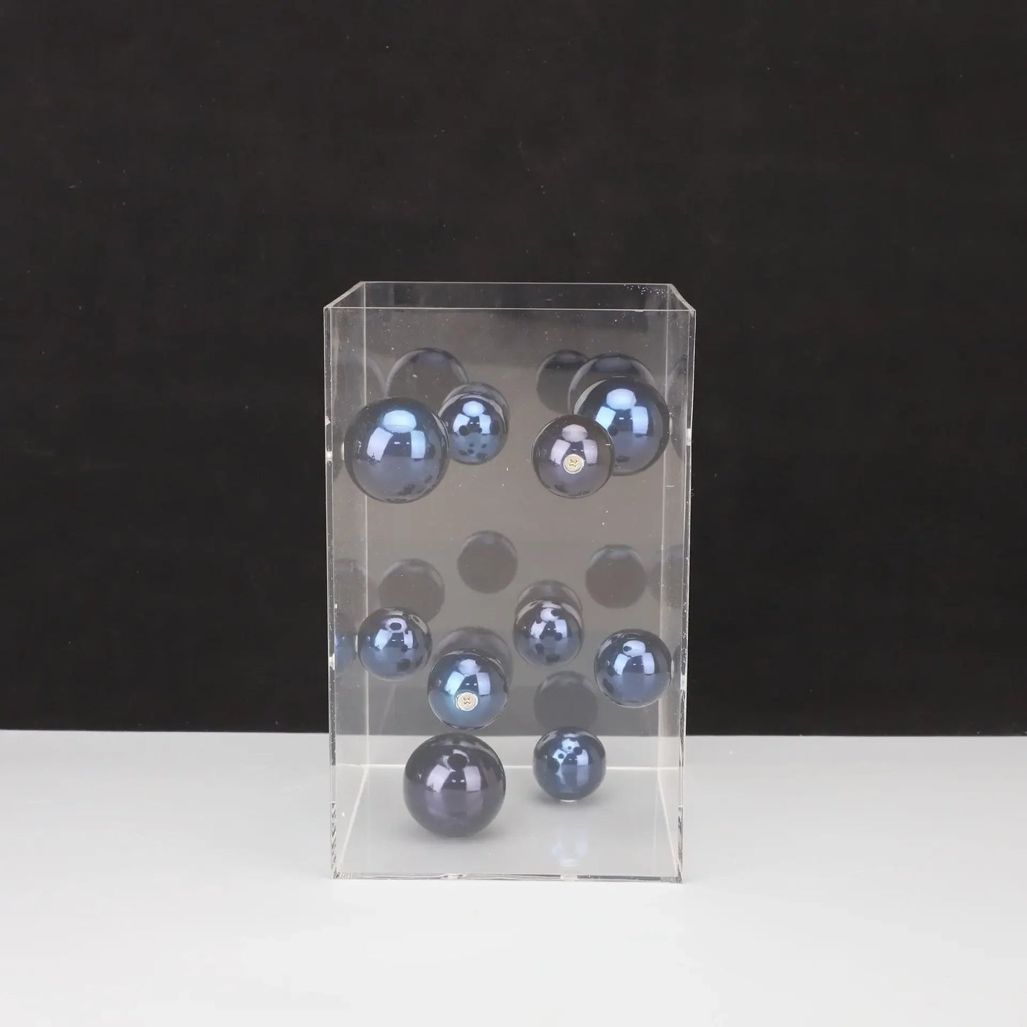 Geometric Acrilic Cube Ornament