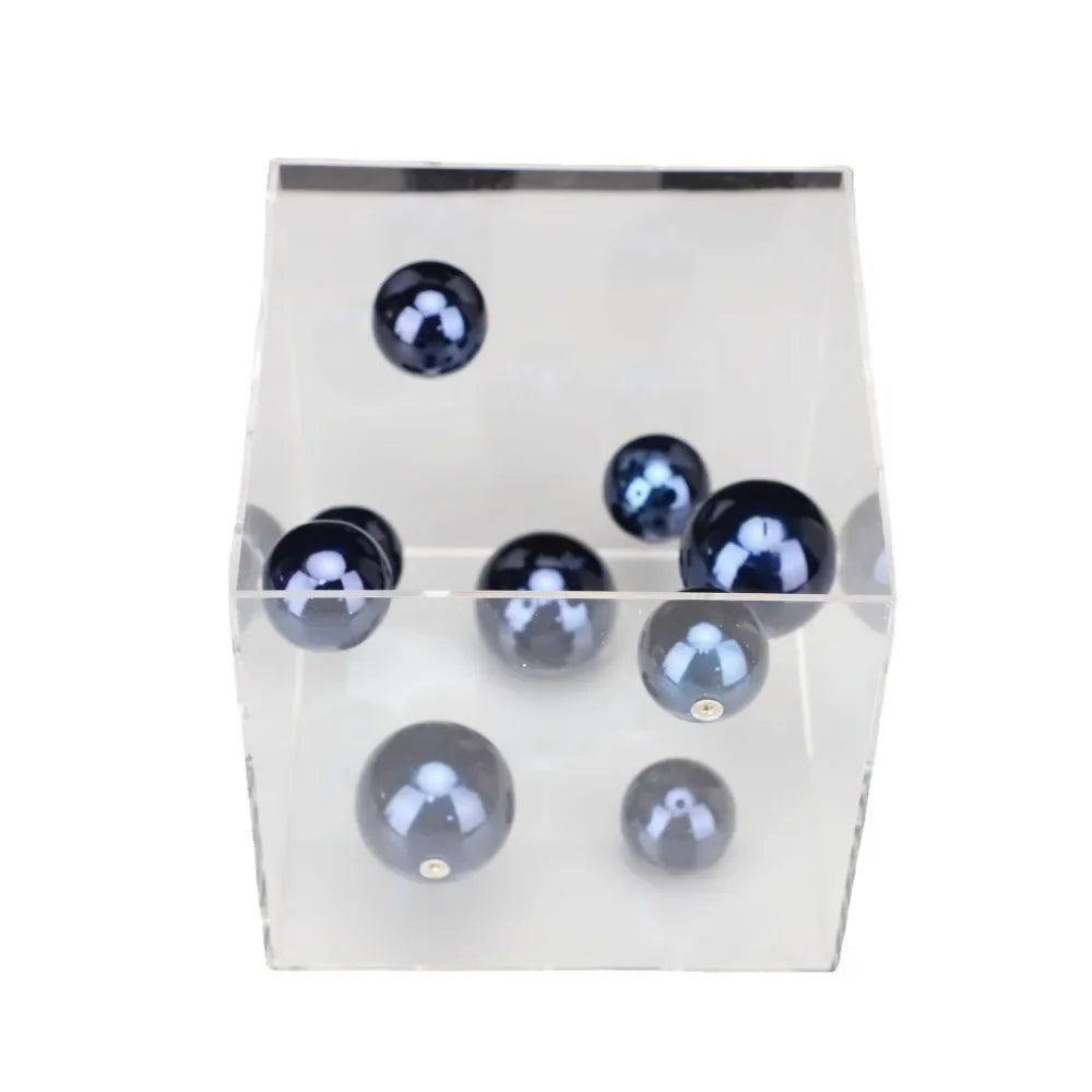 Geometric Acrilic Cube Ornament