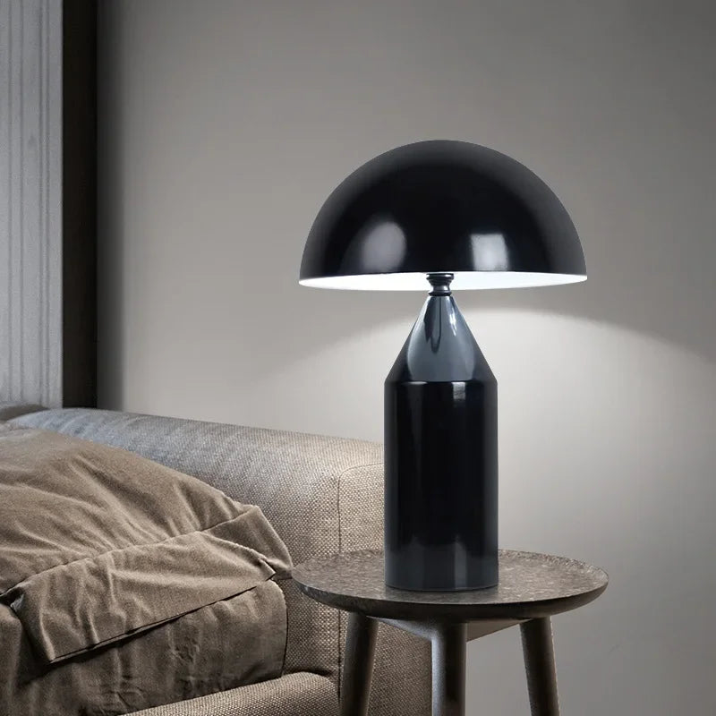 Mushroom LED Lamp – Sculptural Bedside & Desk Light