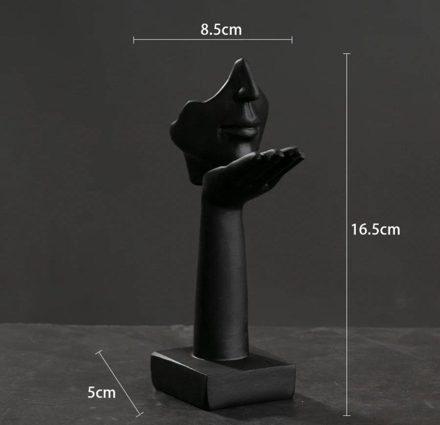 European crafts ornaments simple abstract figure sculpture office living room sculpture art decorations