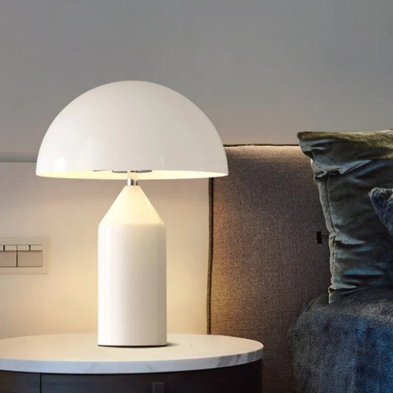 Mushroom LED Lamp – Sculptural Bedside & Desk Light