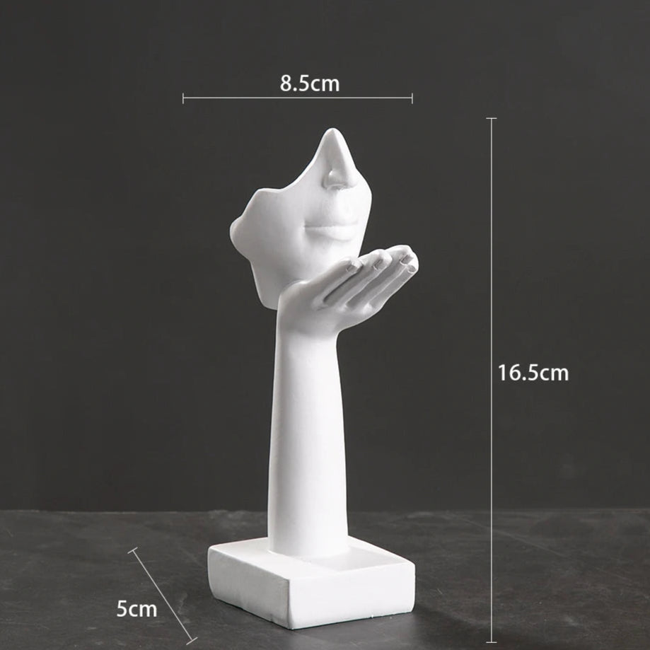 European crafts ornaments simple abstract figure sculpture office living room sculpture art decorations