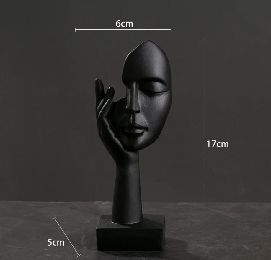 European crafts ornaments simple abstract figure sculpture office living room sculpture art decorations