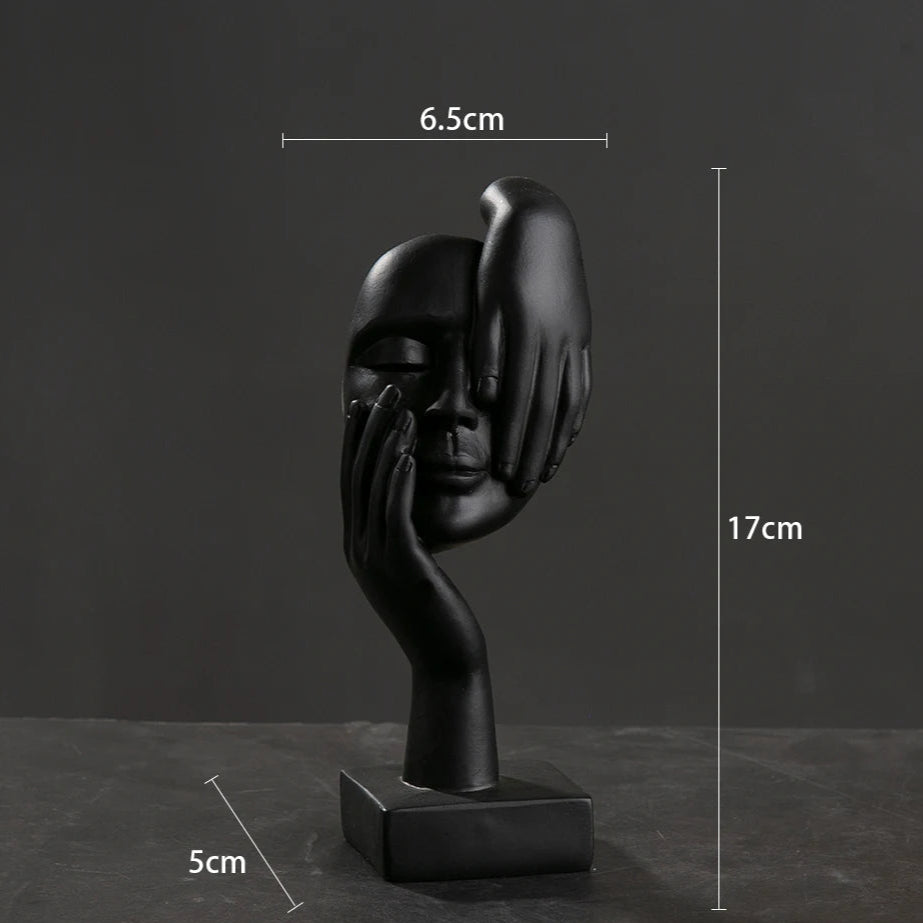 European crafts ornaments simple abstract figure sculpture office living room sculpture art decorations