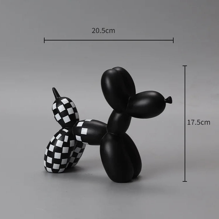 Balloon Pup Sculpture – Playful Pop Art Charm
