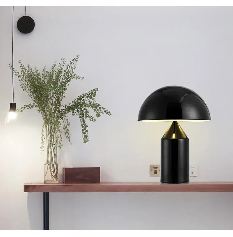 Mushroom LED Lamp – Sculptural Bedside & Desk Light