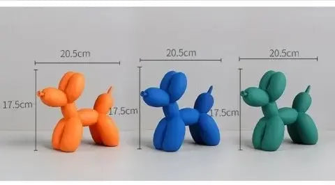Balloon Pup Sculpture – Playful Pop Art Charm