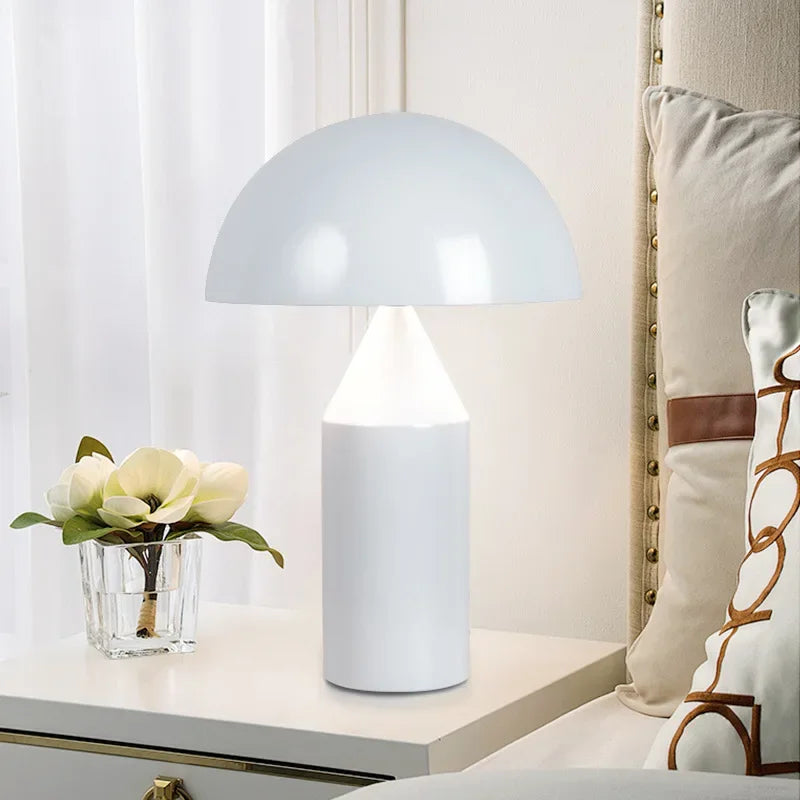 Mushroom LED Lamp – Sculptural Bedside & Desk Light