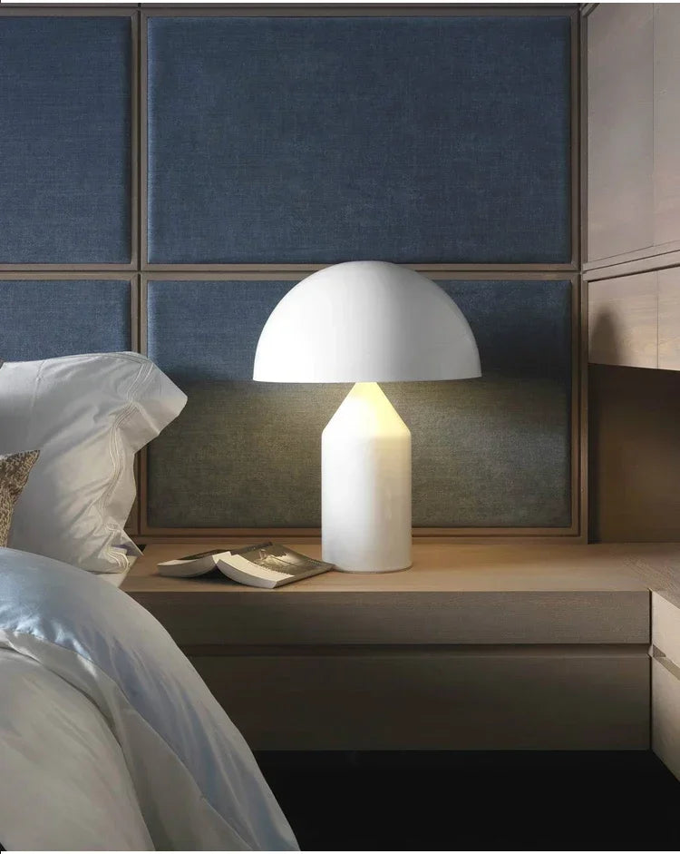 Mushroom LED Lamp – Sculptural Bedside & Desk Light