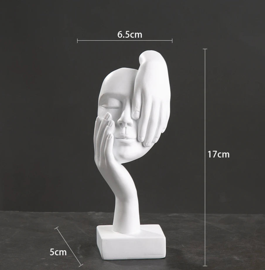 European crafts ornaments simple abstract figure sculpture office living room sculpture art decorations