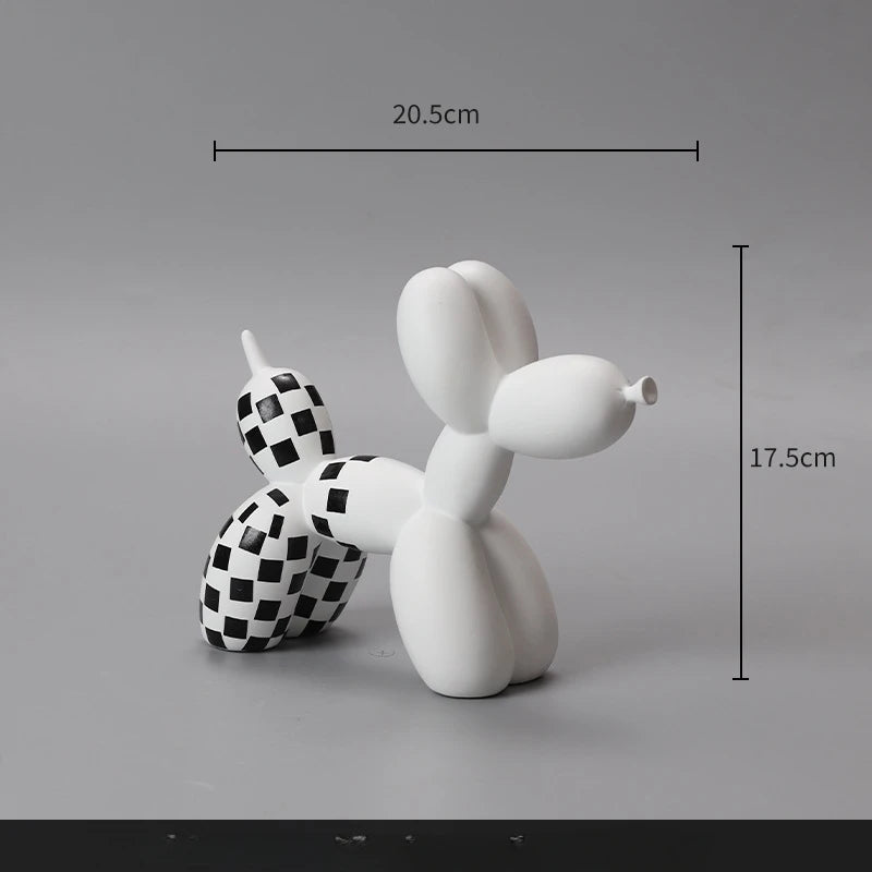 Balloon Pup Sculpture – Playful Pop Art Charm