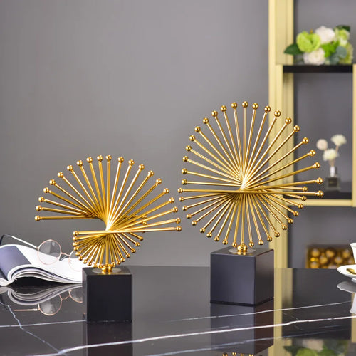 Nordic style metal decoration for home, modern and simple decoration for living room, wine cabinet, TV cabinet