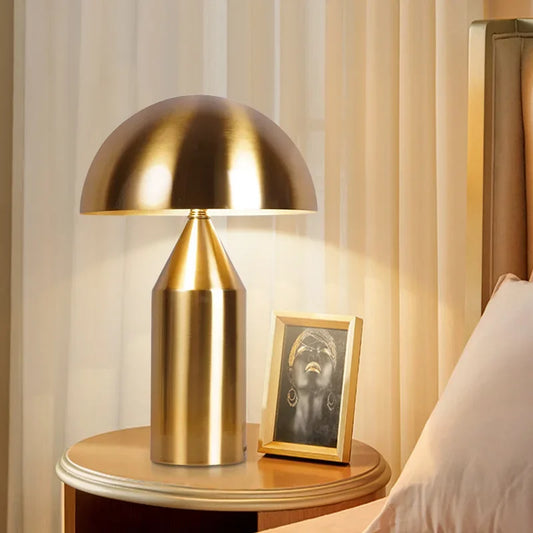 Mushroom LED Lamp – Sculptural Bedside & Desk Light