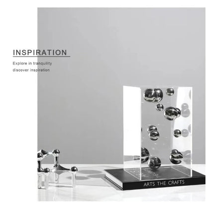 Geometric Acrilic Cube Ornament