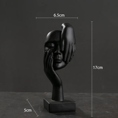 European crafts ornaments simple abstract figure sculpture office living room sculpture art decorations