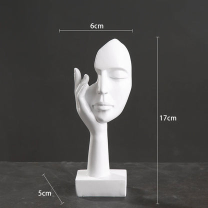 European crafts ornaments simple abstract figure sculpture office living room sculpture art decorations