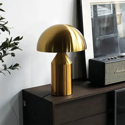 Mushroom LED Lamp – Sculptural Bedside & Desk Light
