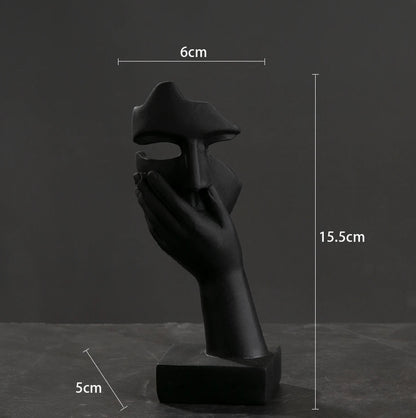 European crafts ornaments simple abstract figure sculpture office living room sculpture art decorations