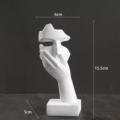 European crafts ornaments simple abstract figure sculpture office living room sculpture art decorations