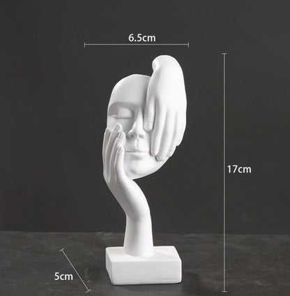European crafts ornaments simple abstract figure sculpture office living room sculpture art decorations