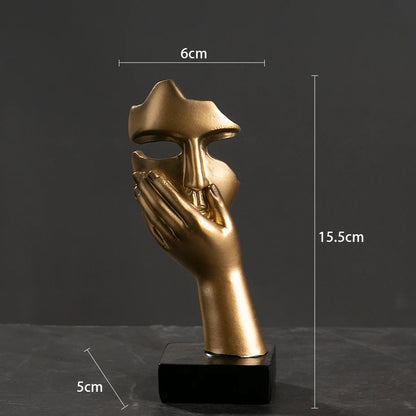 European crafts ornaments simple abstract figure sculpture office living room sculpture art decorations